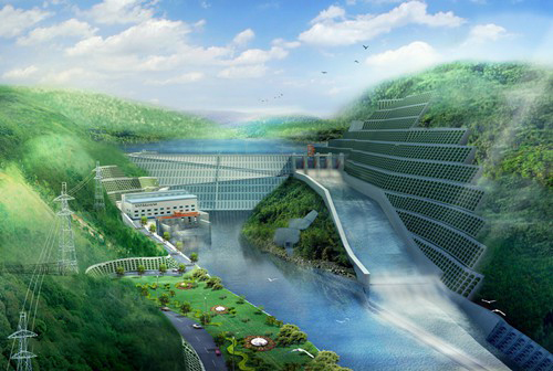 松潘老挝南塔河1号水电站项目